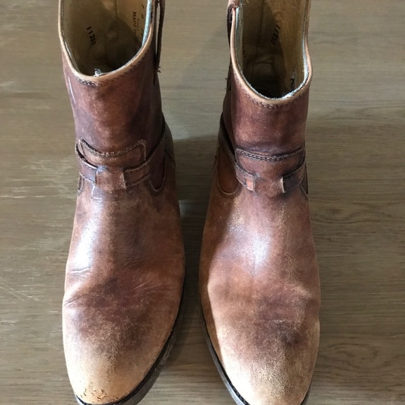 Frye Lindsay plate short boots - Picture 7 of 8